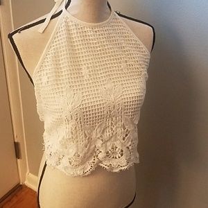 Lace Halter from Express